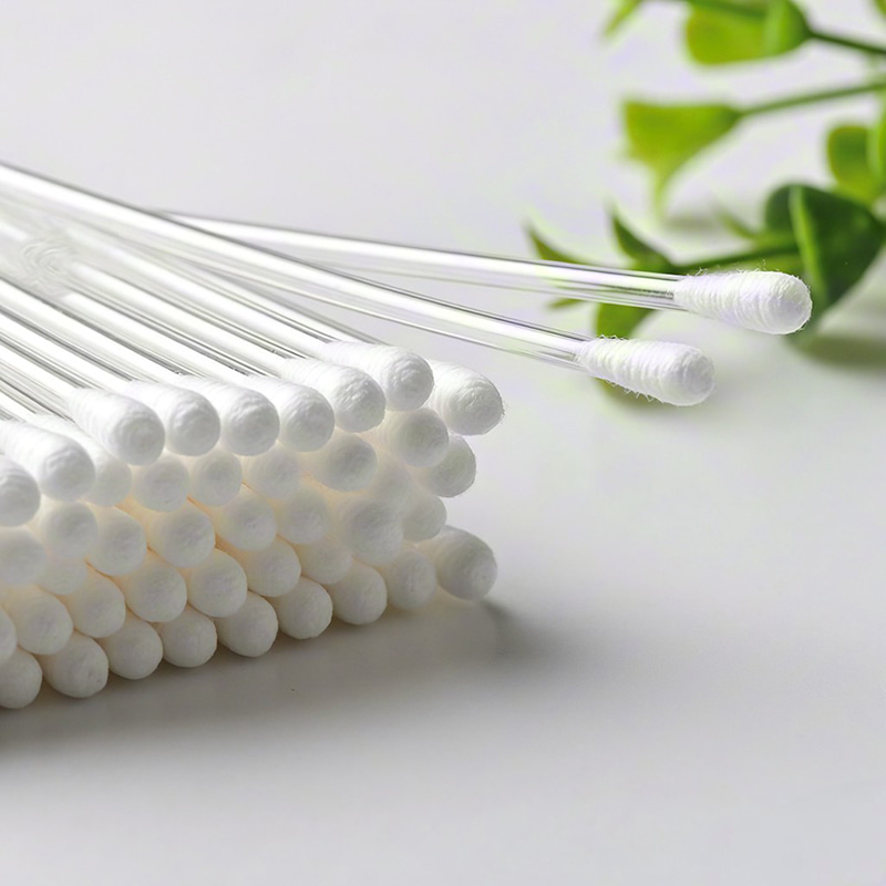 Plastic wattenstaafjes