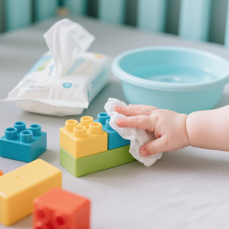 Reinigingsdoekjes voor babyoppervlakken